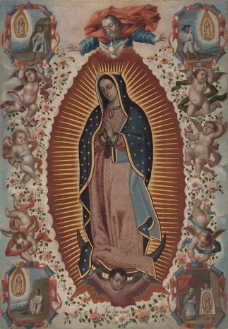 Vergine di Guadalupe - Opera di Luis Beruecco - Pubblico Dominio